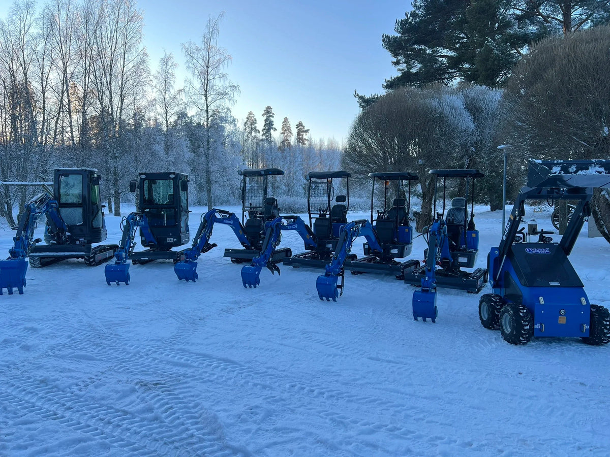 Rippa kaivinkoneet ja kuormaajat