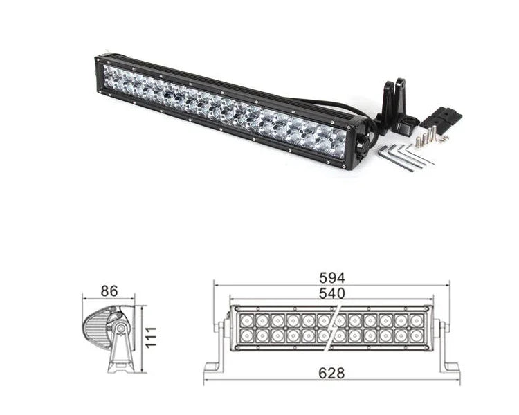 Kinwons Led Kaukovalopaneeli 10-32V 120W