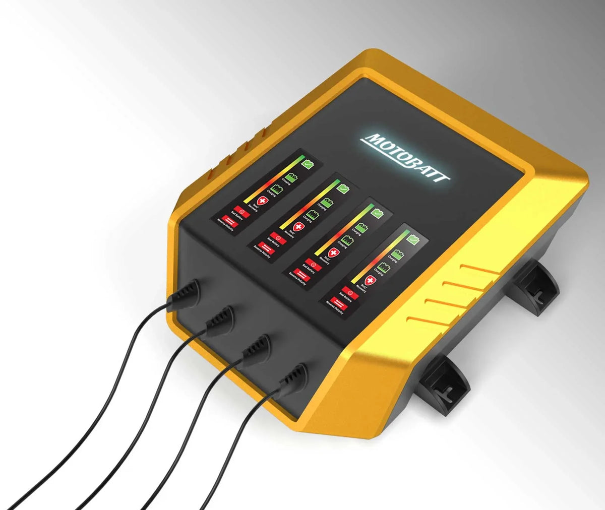Motobatt Akkulaturi 4-kanavainen 9 step 12V 2,0 Amp