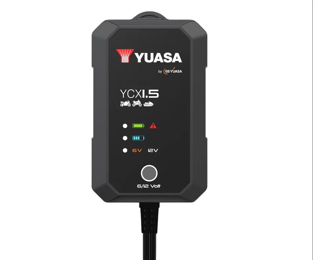 Yuasa Akkulaturi YCX1.5 6/12V 1.5A