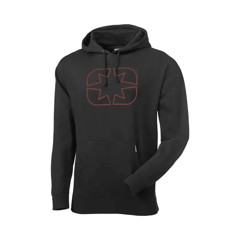 Polaris M icon Hoodie Black/Red - Puutarhakone