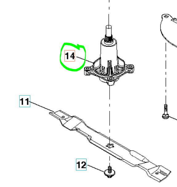 Husqvarna teräpukki -täydellinen + pultit - Puutarhakone