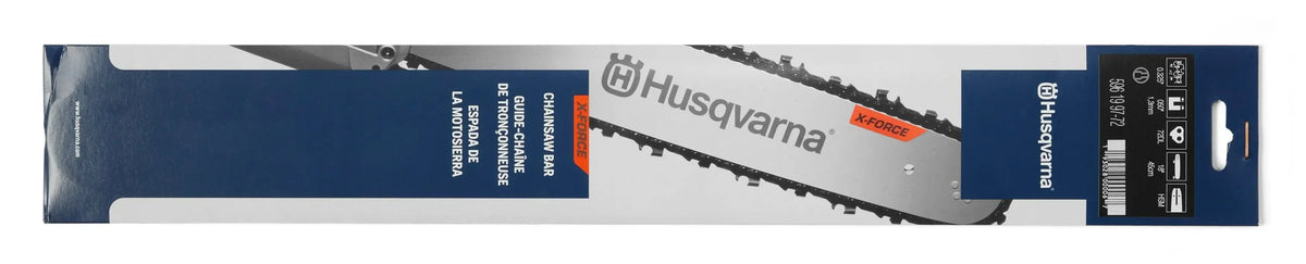 Husqvarna teräpaketti 18" 325 / 1,3mm X-Force - Puutarhakone