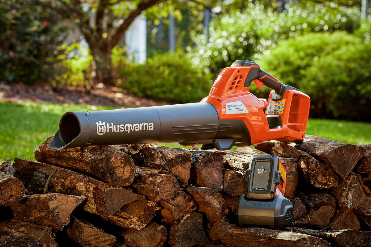 Husqvarna akkupuhallin 230iB -setti