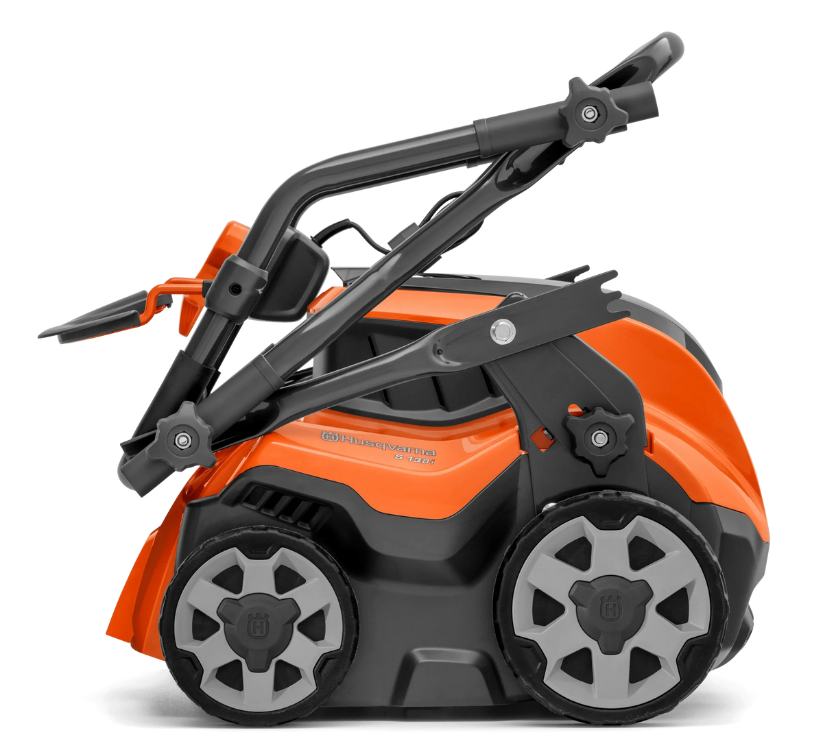 Husqvarna S 138i nurmikonilmaaja -setti - Puutarhakone