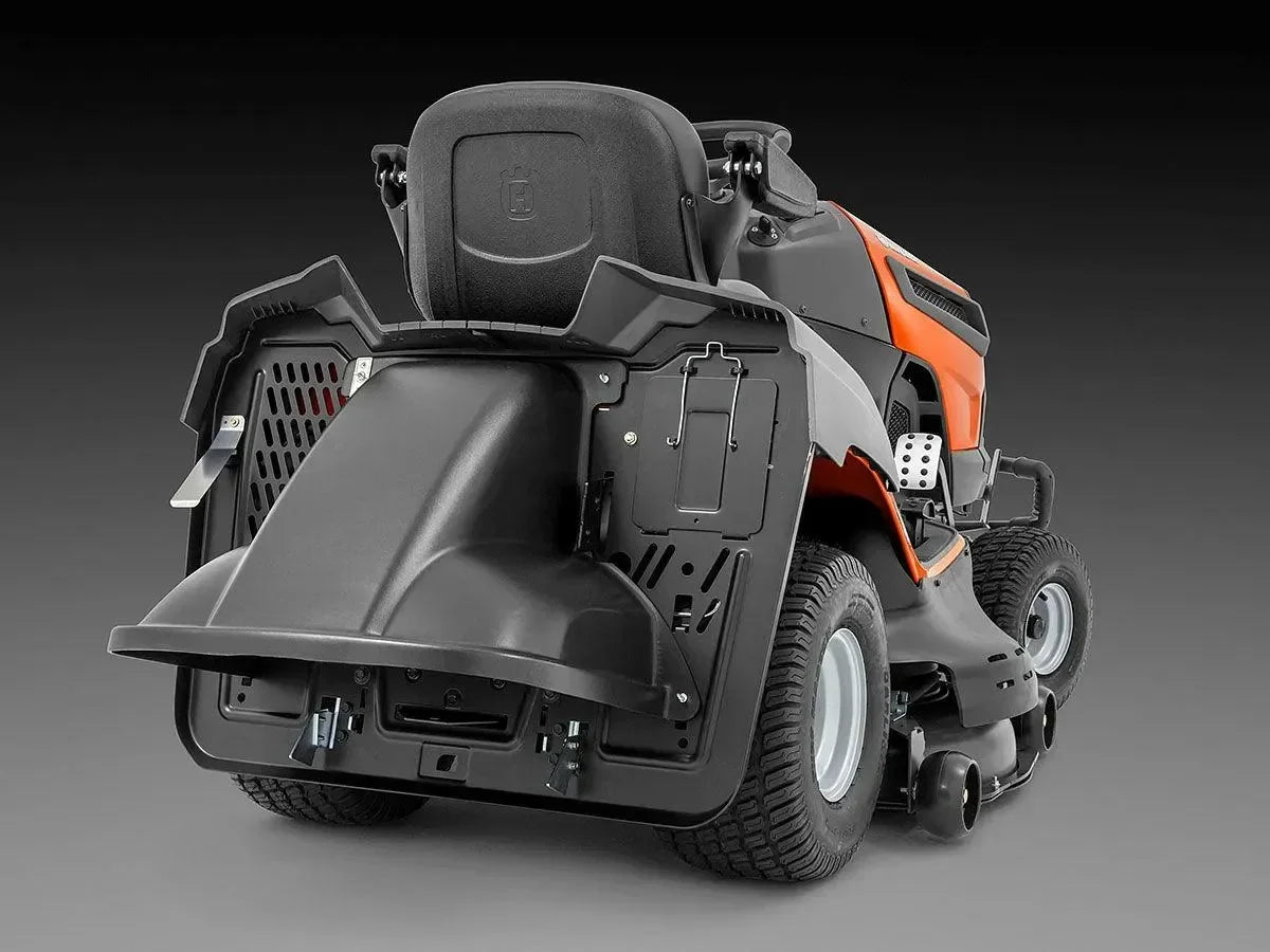 Taaksepuhallussarja Husqvarnan kerääviin traktoreihin 2013 > - Puutarhakone
