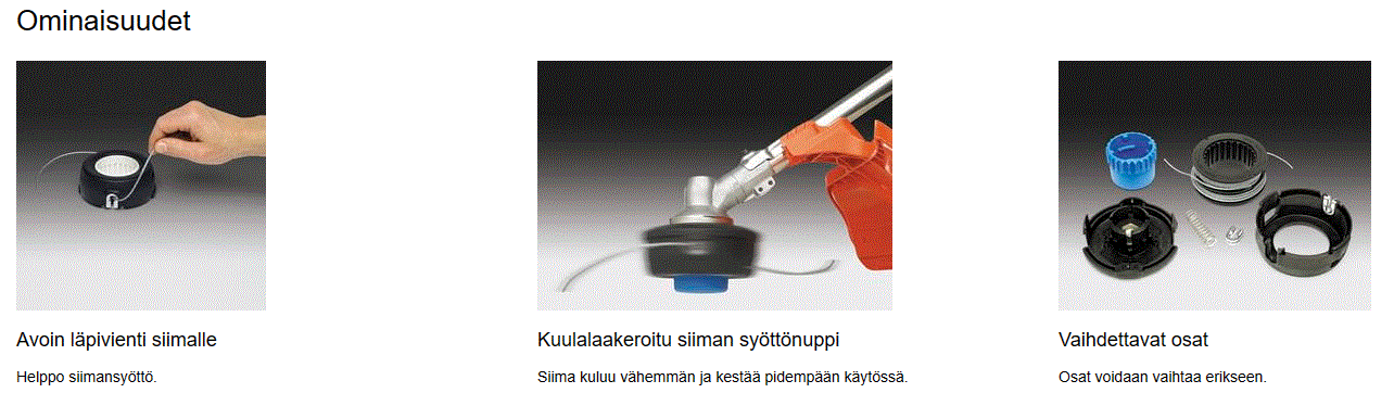 Husqvarna siimapää T35X - Puutarhakone