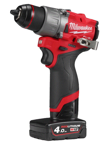 Milwaukee ruuvinväännin M12 FDD2-402X -setti - Puutarhakone