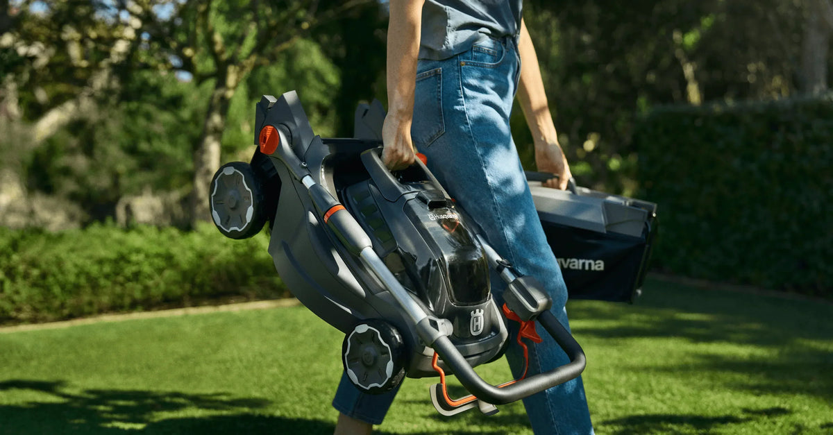 Husqvarna Aspire™ LC34-P4A akkuruohonleikkuri -setti - Puutarhakone