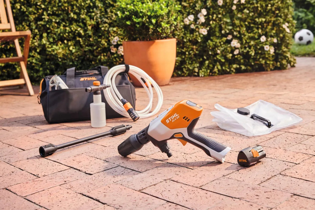 STIHL RCA 20 akkupainepesuri -setti