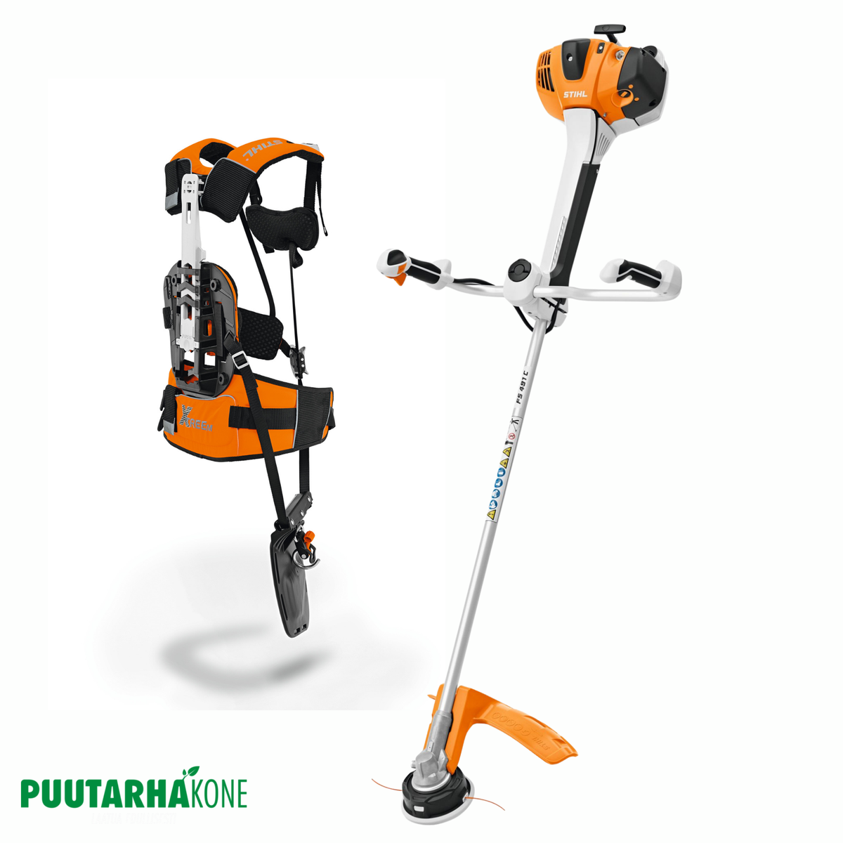 STIHL FS 491 C-EM Raivaussaha -siimapäällä