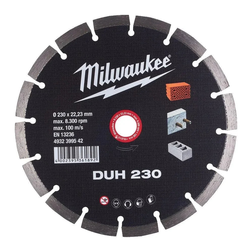 Milwaukee timanttilaikka DUH 125X22,2 - Puutarhakone