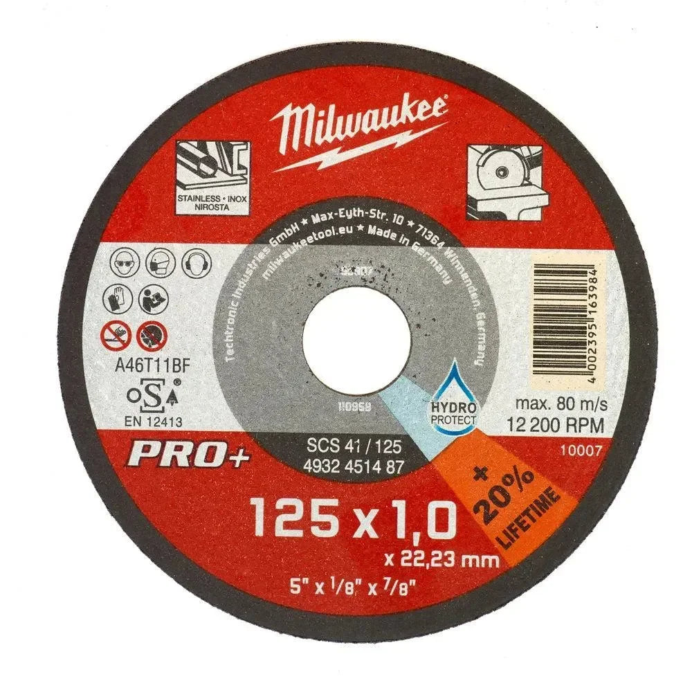 Milwaukee katkaisulaikka SCC 41/125 (10kpl) - Puutarhakone