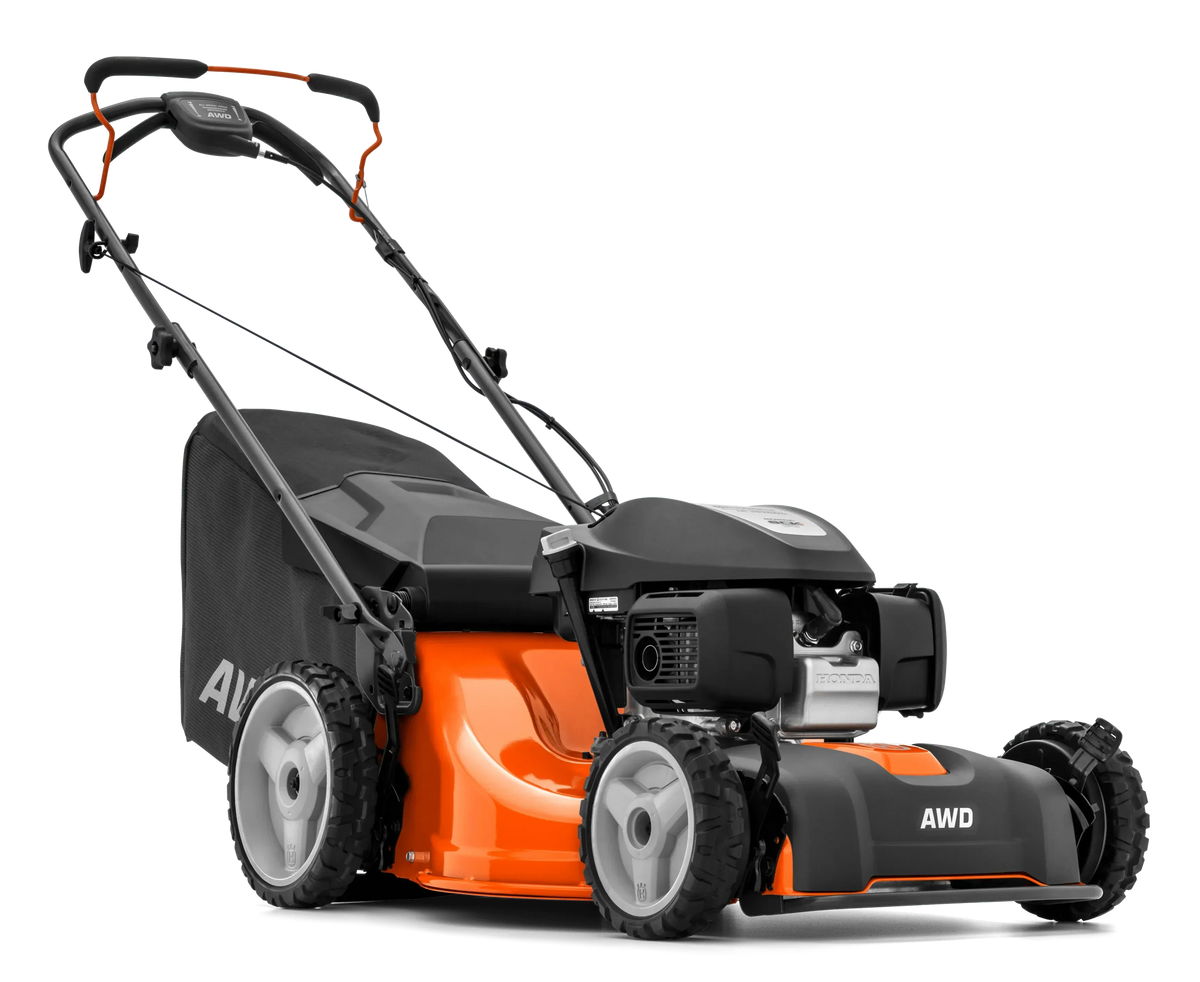 Husqvarna LC 353 AWD, Honda GCVX-170 ruohonleikkuri - Puutarhakone