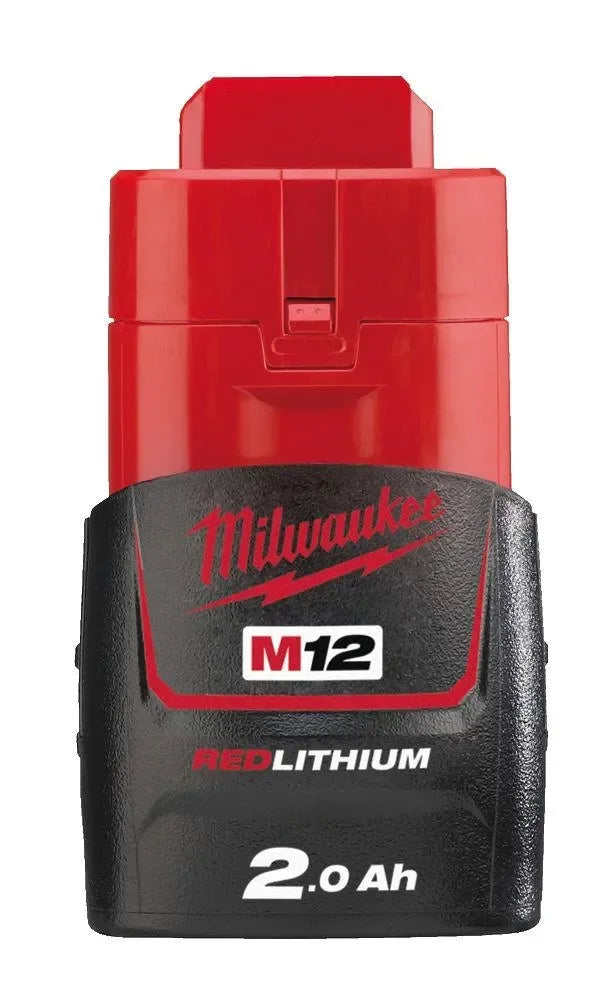 Milwaukee akku M12 B2 2,0Ah - Puutarhakone