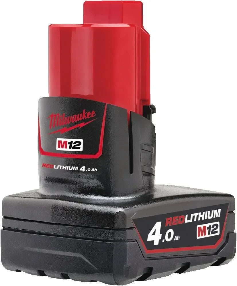 Milwaukee akku M12 B4 4,0Ah - Puutarhakone