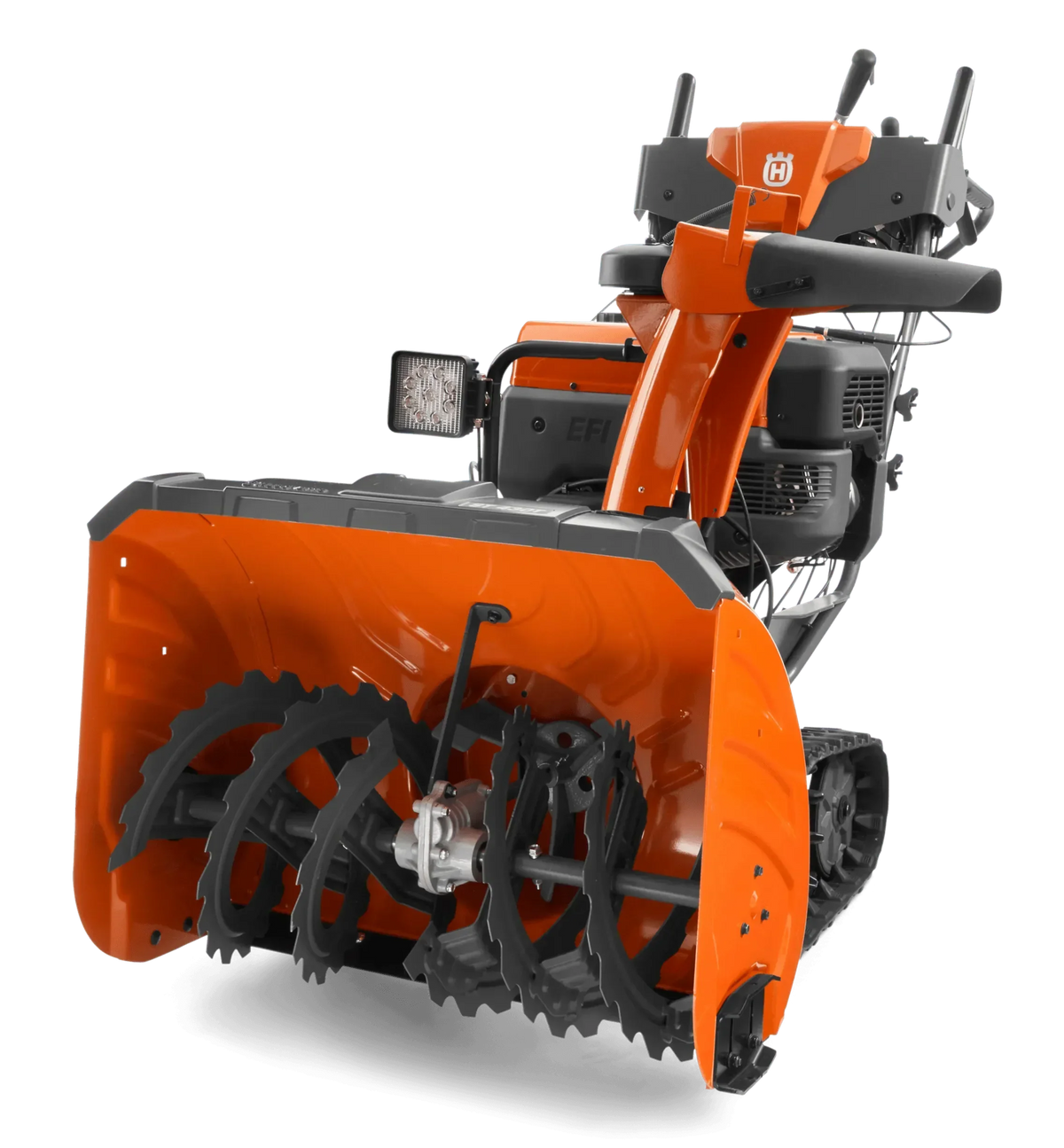 Husqvarna ST 430T lumilinko teloilla - Puutarhakone