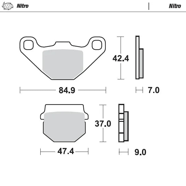 Moto-Master Jarrupalat Kawasaki: KX80/100 <1996, KDX125 <2003, Suzuki: RM80/85 <