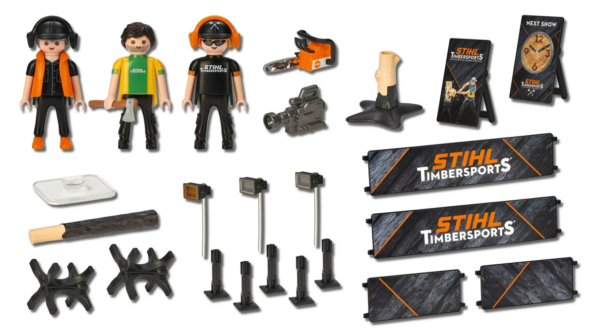 STIHL Playmobil -TimberSport edition - Puutarhakone