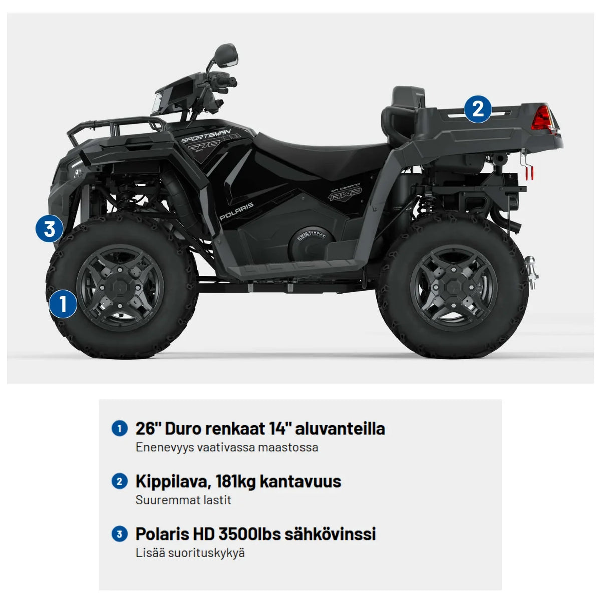 Polaris Sportsman X2 570 EPS Nordic Pro (T3B) 2025