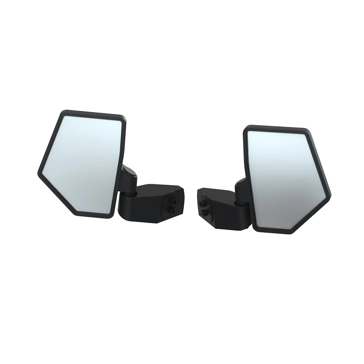 Polaris Side View Adjustable Mirrors, Door Mounted, Set of 2