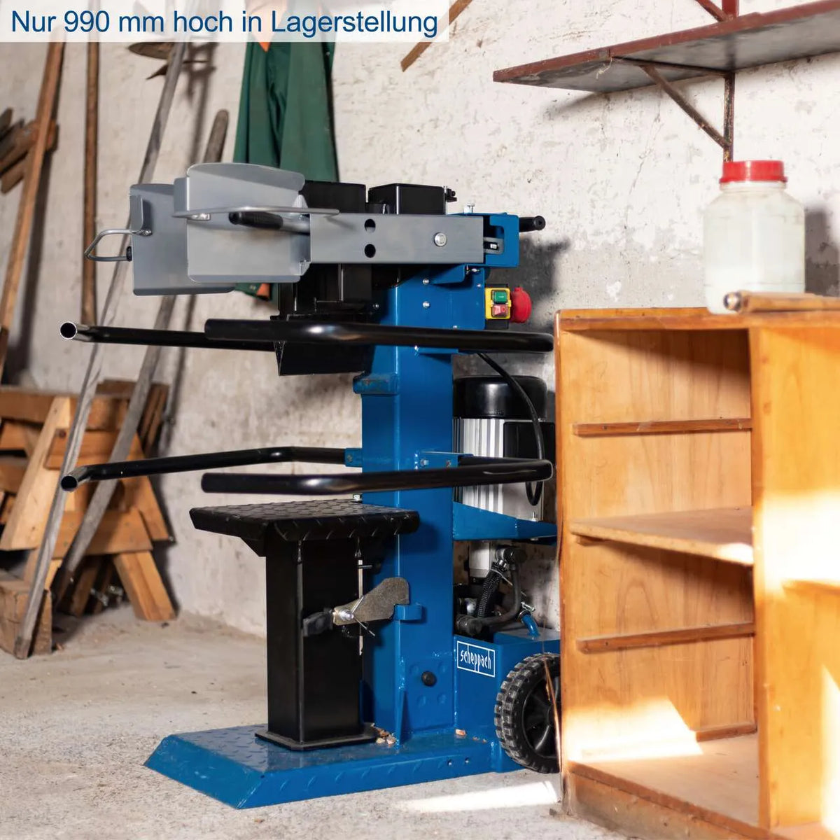Scheppach pystyhalkomakone Compact 8 400V