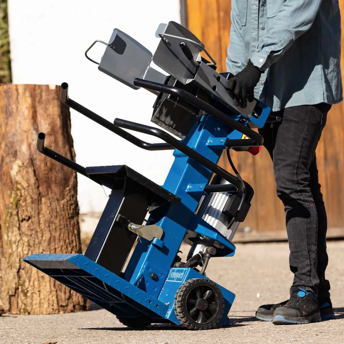 Scheppach pystyhalkomakone Compact 8 230V