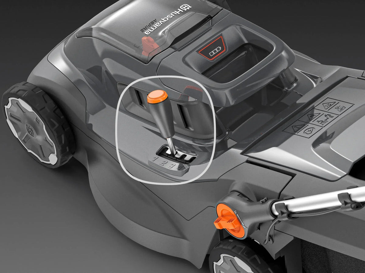 Husqvarna Aspire™ LC34-P4A akkuruohonleikkuri -setti - Puutarhakone