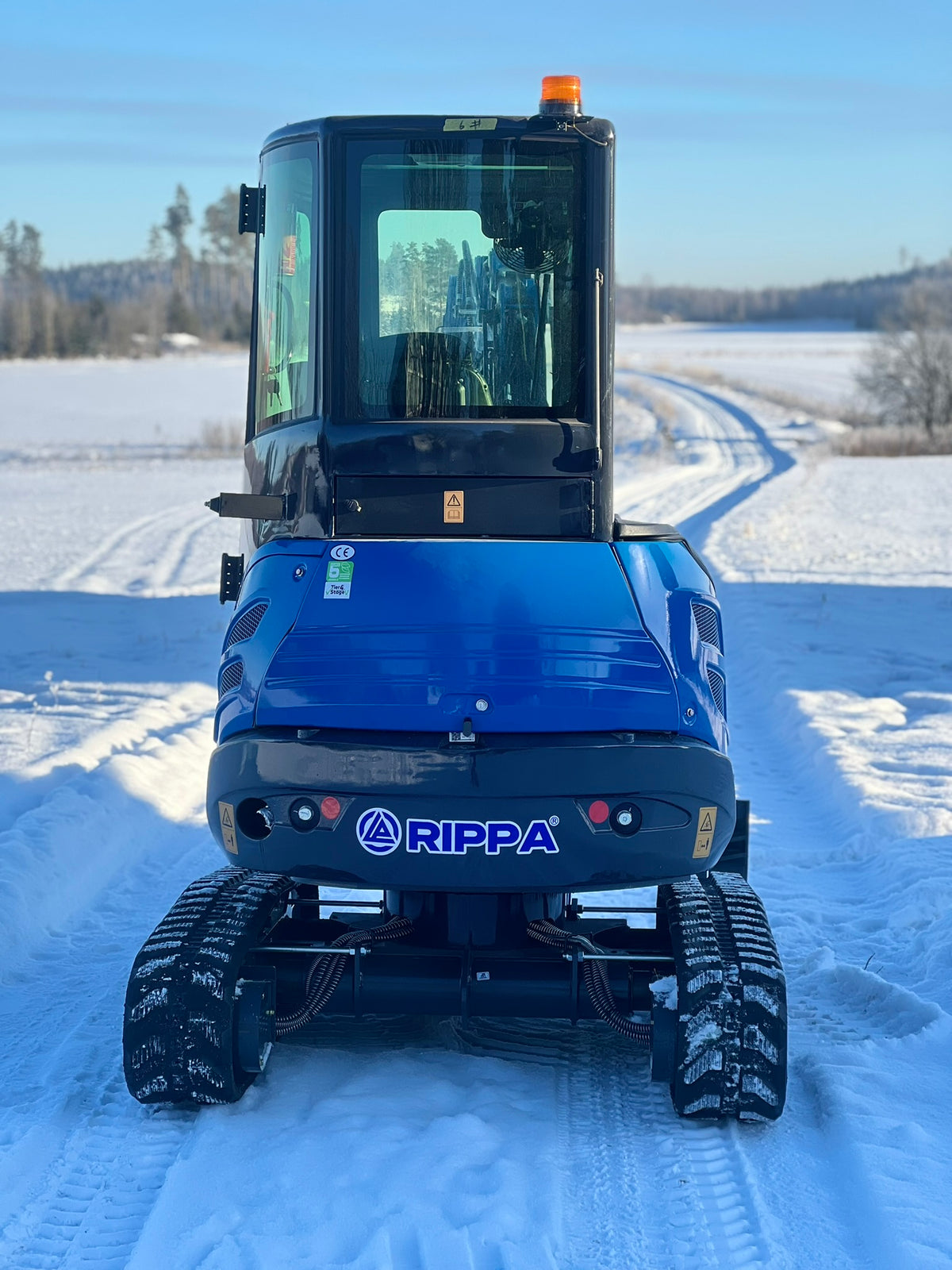 Rippa R22Pro minikaivinkone -Kubota D1105 3-sylinterinen