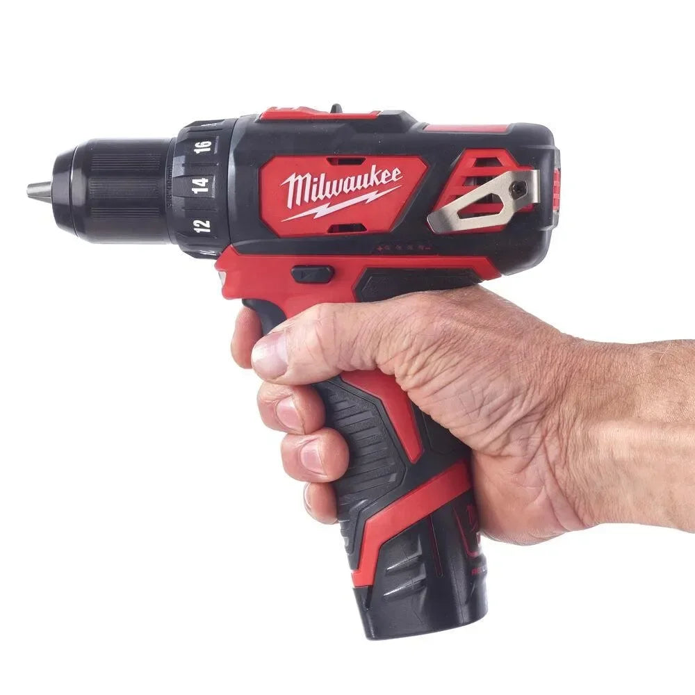 Milwaukee porakone/ruuvinväännin M12 BDD-0 -runko - Puutarhakone