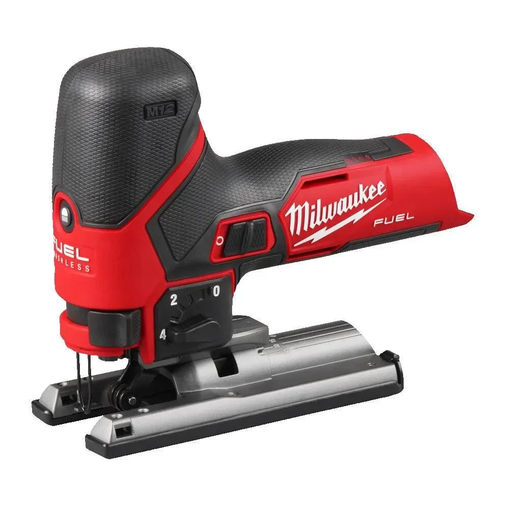 Milwaukee yläkahvallinen pistosaha M12 FJS-0 -runko - Puutarhakone