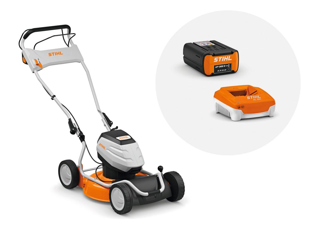 STIHL akkuruohonleikkuri RMA 2.2 RPV -setti