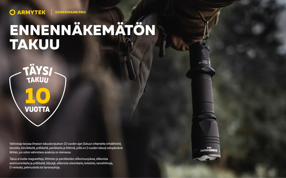 Armytek Dobermann Pro Magnet USB Sand (lämmin valo)