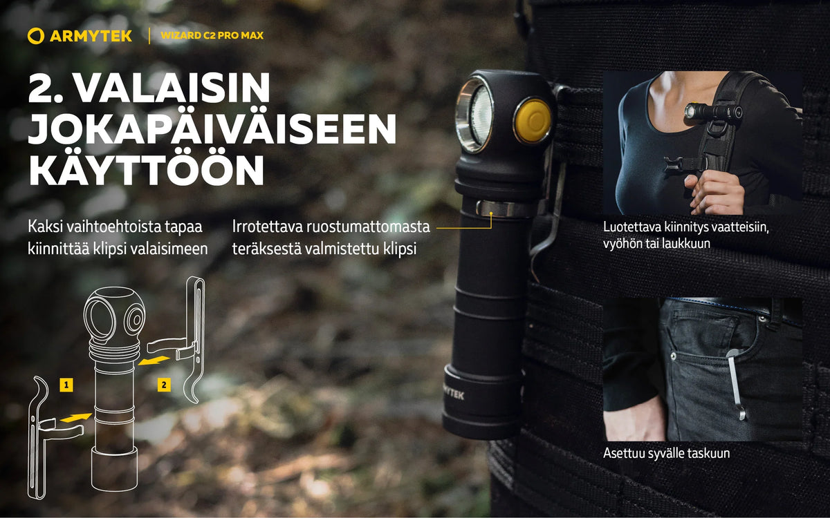 Armytek Wizard C2 Pro Max Magnet USB
