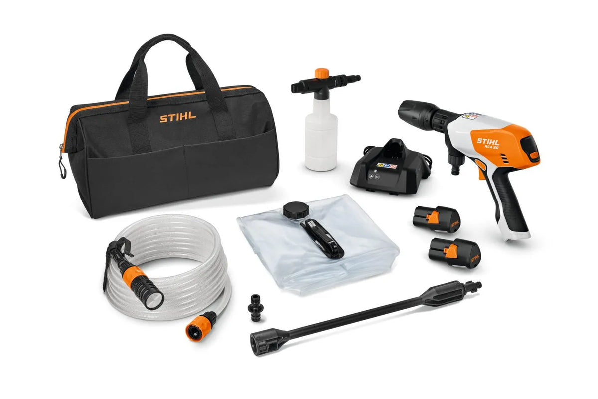 STIHL RCA 20 akkupainepesuri -setti