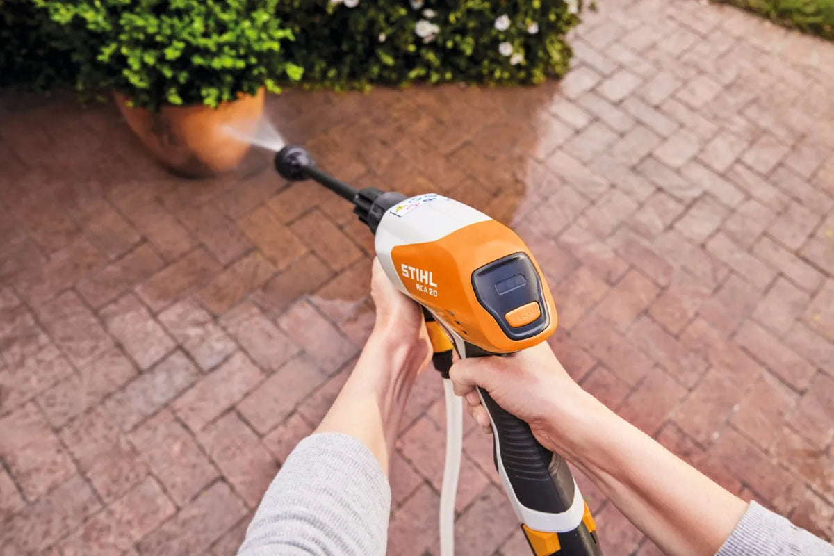 STIHL RCA 20 akkupainepesuri -setti