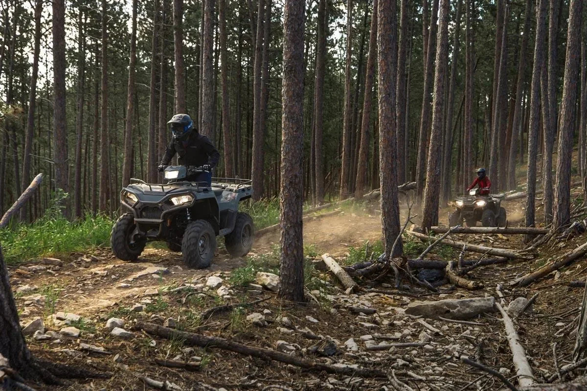 Polaris Sportsman 570 EPS - Sage green (Tractor T3B) - Puutarhakone