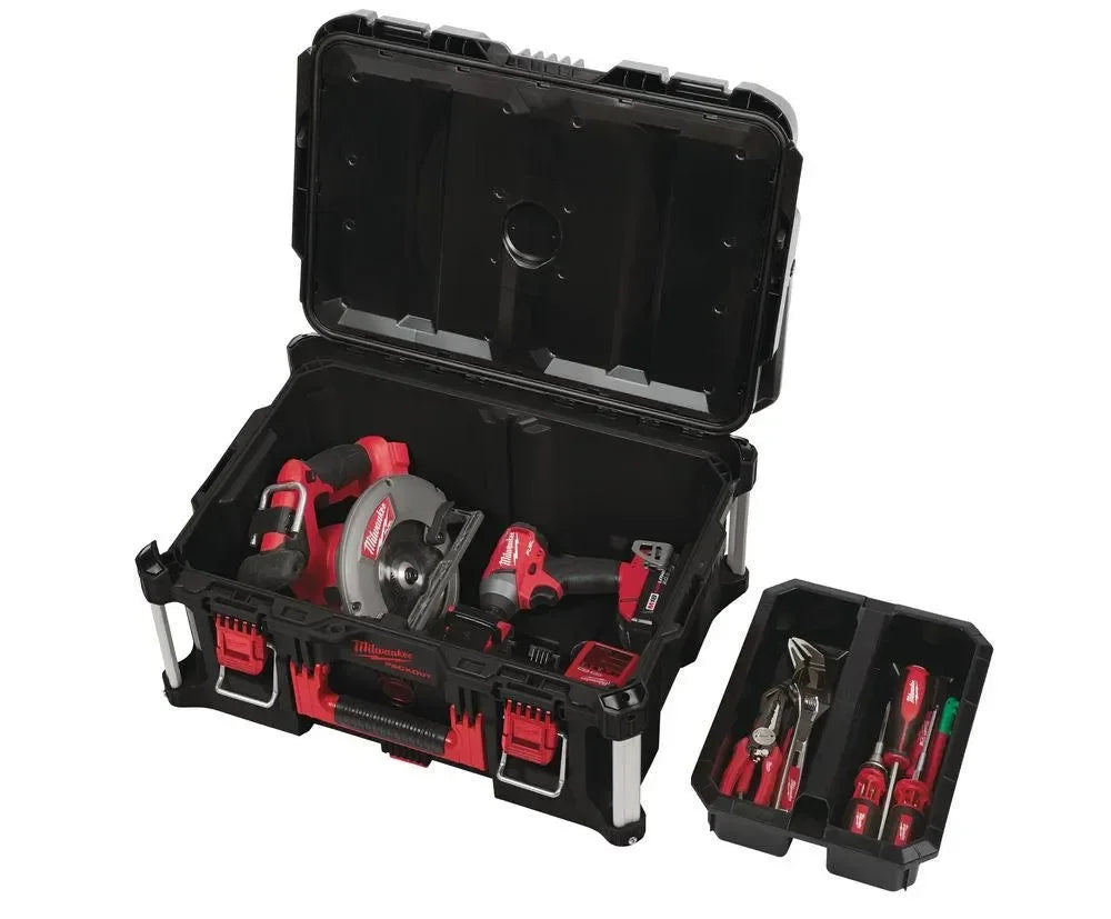 Milwaukee Packout laatikot 3-osainen - Puutarhakone