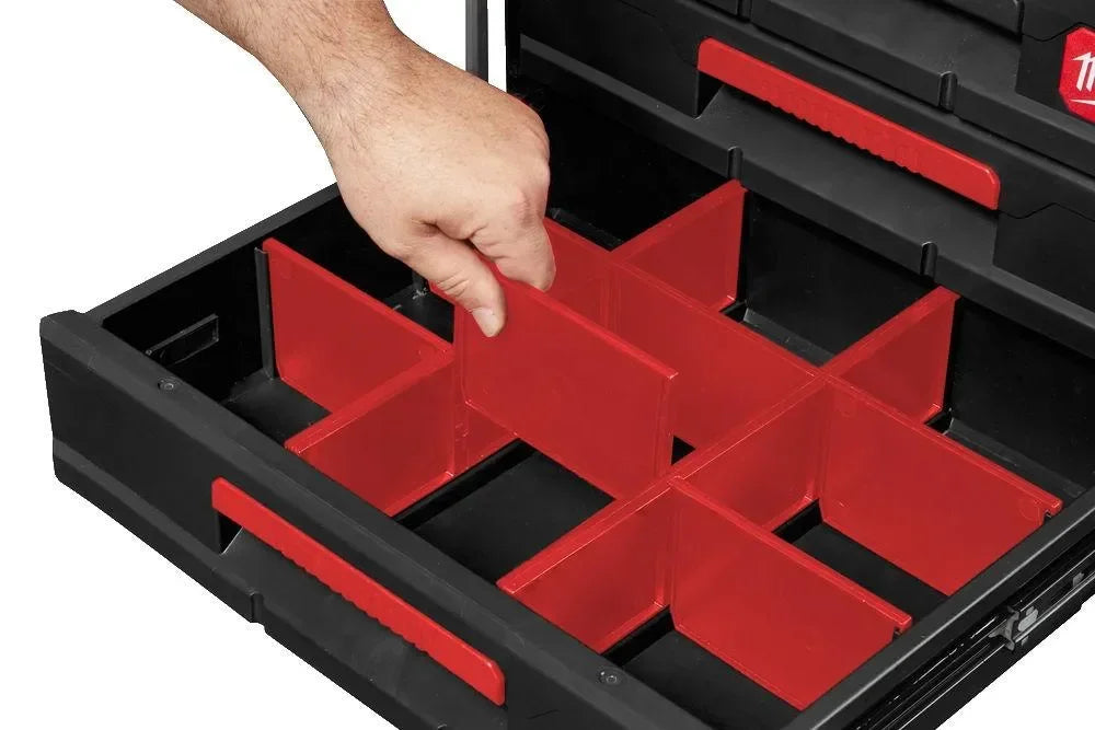 Milwaukee Packout työkalupakki 3 vetolaatikolla - Puutarhakone