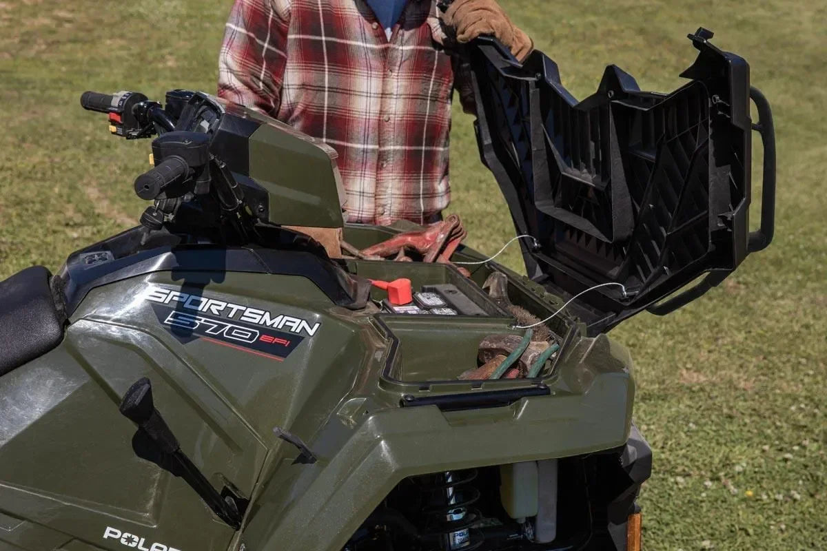 Polaris Sportsman 570 EPS - Sage green (Tractor T3B) - Puutarhakone