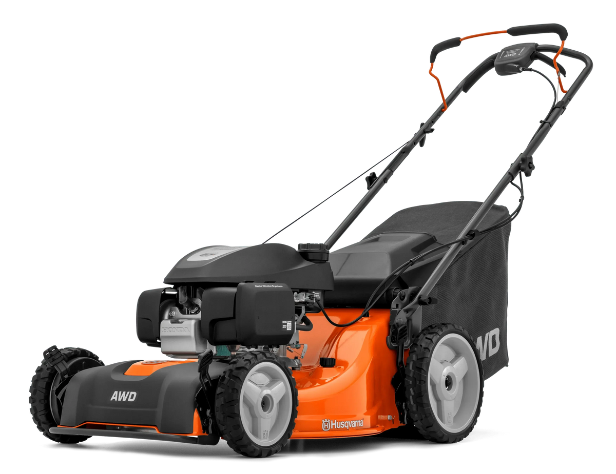 Husqvarna LC 353 AWD, Honda GCVX-170 ruohonleikkuri - Puutarhakone