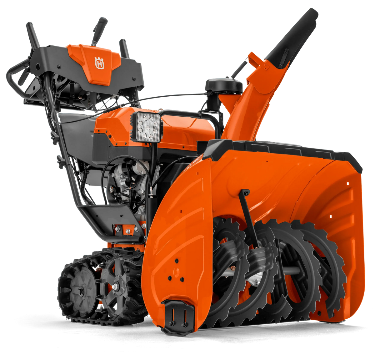 Husqvarna ST 424T lumilinko teloilla - Puutarhakone
