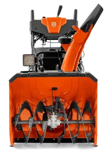 Husqvarna ST 424T lumilinko teloilla - Puutarhakone