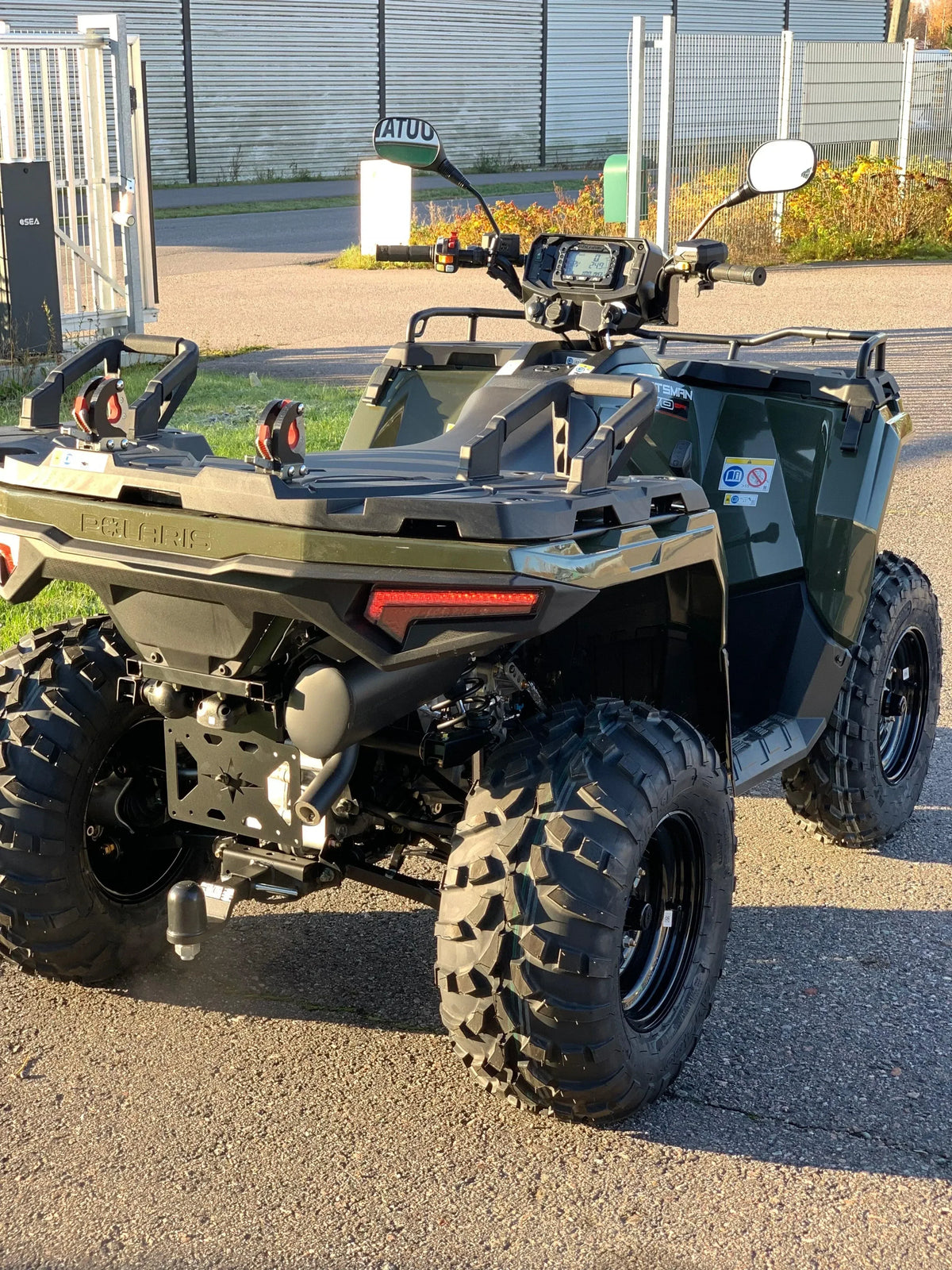 Polaris Sportsman 570 EPS - Sage green (Tractor T3B) - Puutarhakone