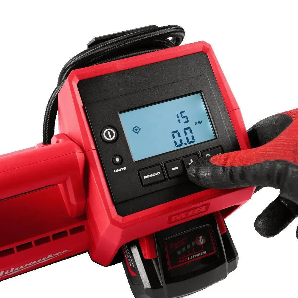 Milwaukee akkuilmakompressori M18 BI-0 -runko - Puutarhakone