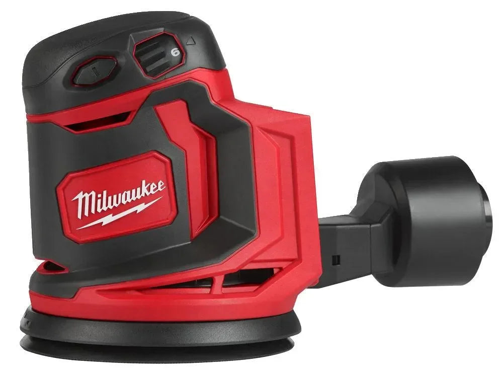 Milwaukee epäkeskohiomakone BOS125-0 -runko - Puutarhakone