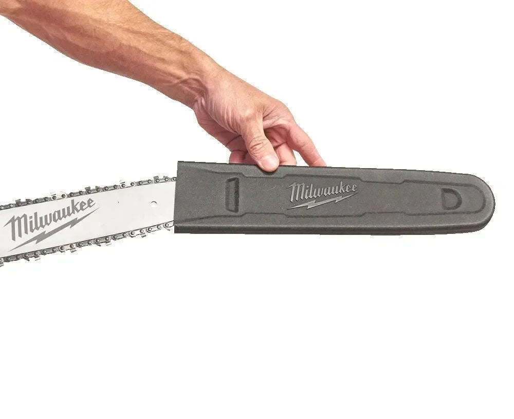 Milwaukee akkuketjusaha M18 FCHS35-122 14" -paketti - Puutarhakone