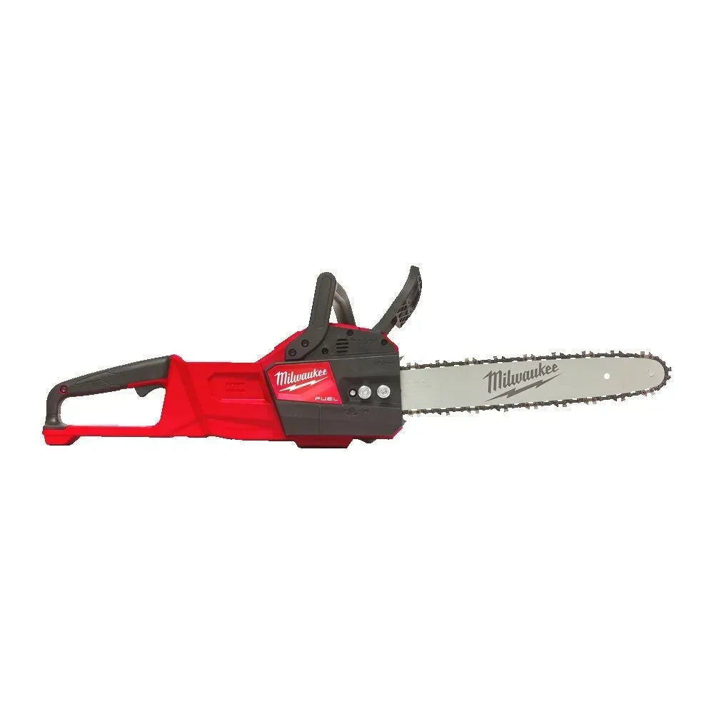 Milwaukee akkuketjusaha M18 FCHS35-122 14" -paketti - Puutarhakone
