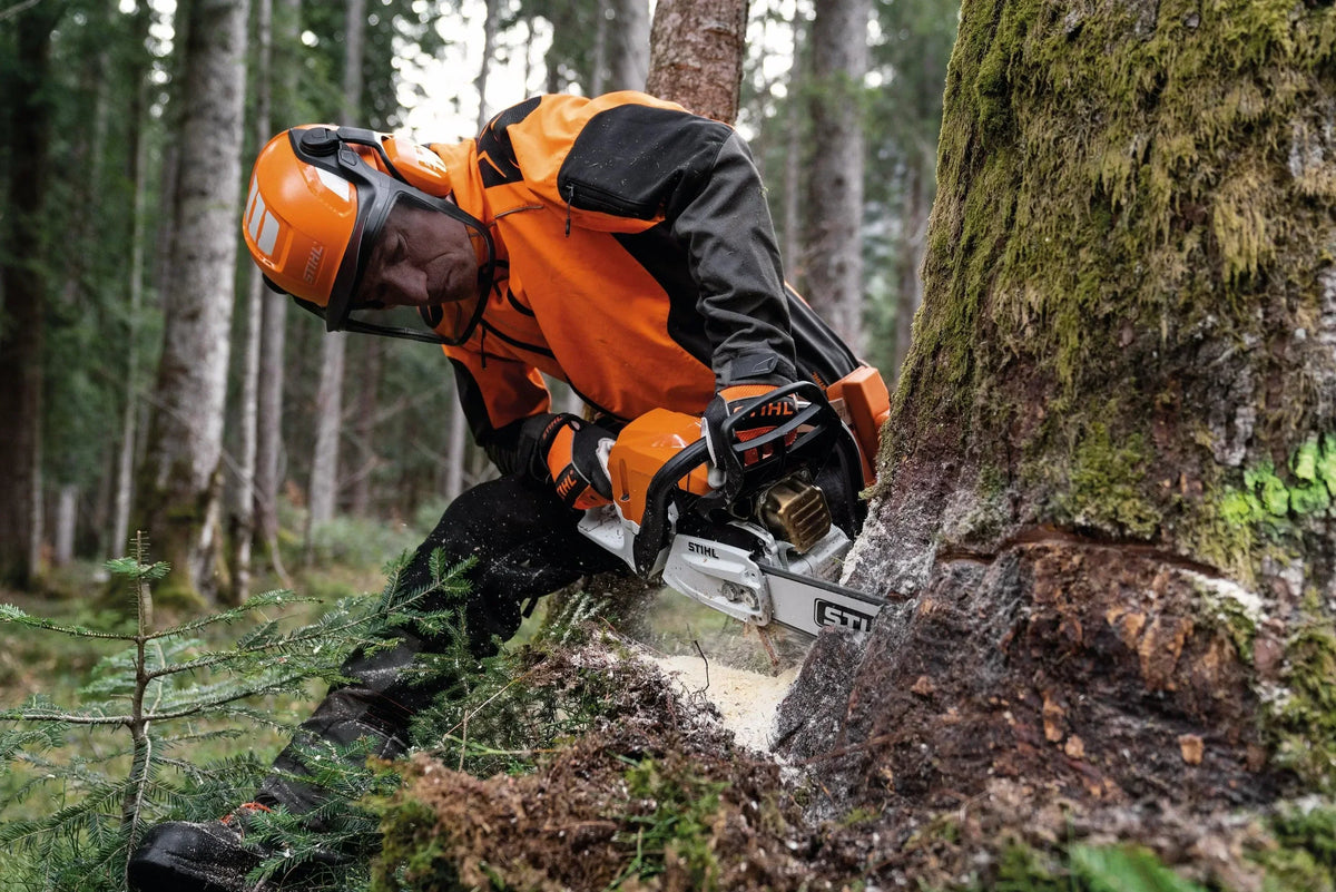 STIHL MS400 moottorisaha 18" - Puutarhakone