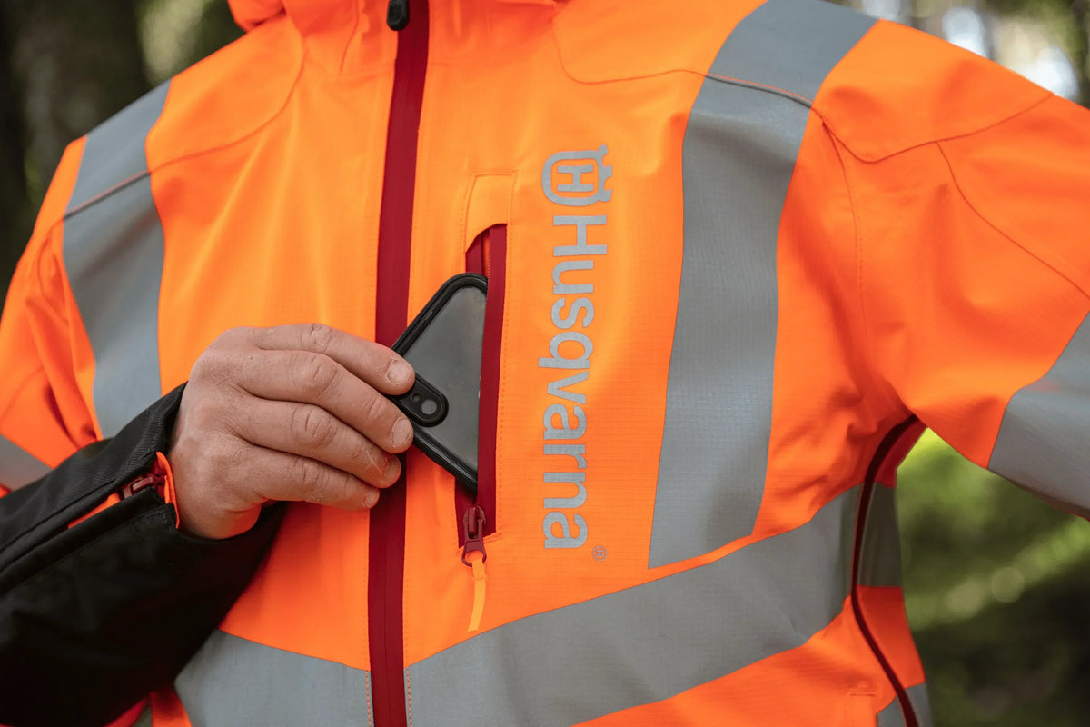 Husqvarna Sadetakki, Technical Vent High Viz - Puutarhakone